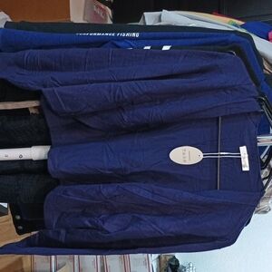 Women's Blue Cardigan